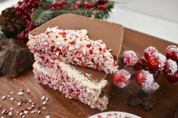 Peppermint Crunch Fudge