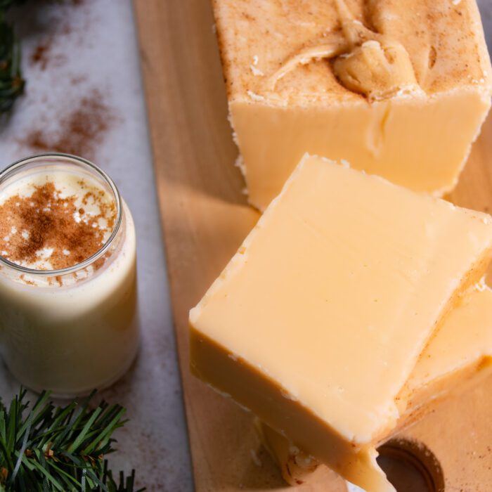 Eggnog Fudge