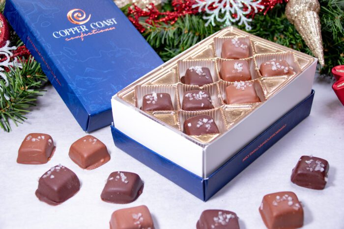 Belgian Chocolate Sea Salt Caramels