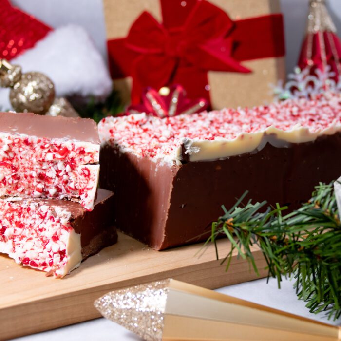 Peppermint Crunch Fudge