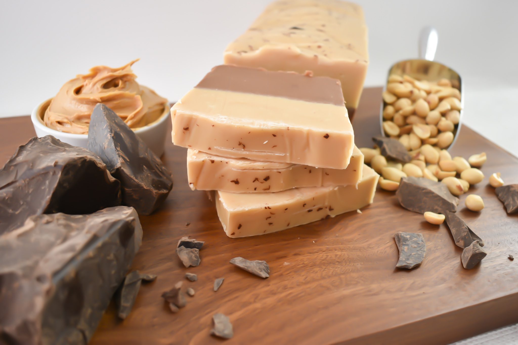 Chocolate Peanut Butter Gourmet Fudge