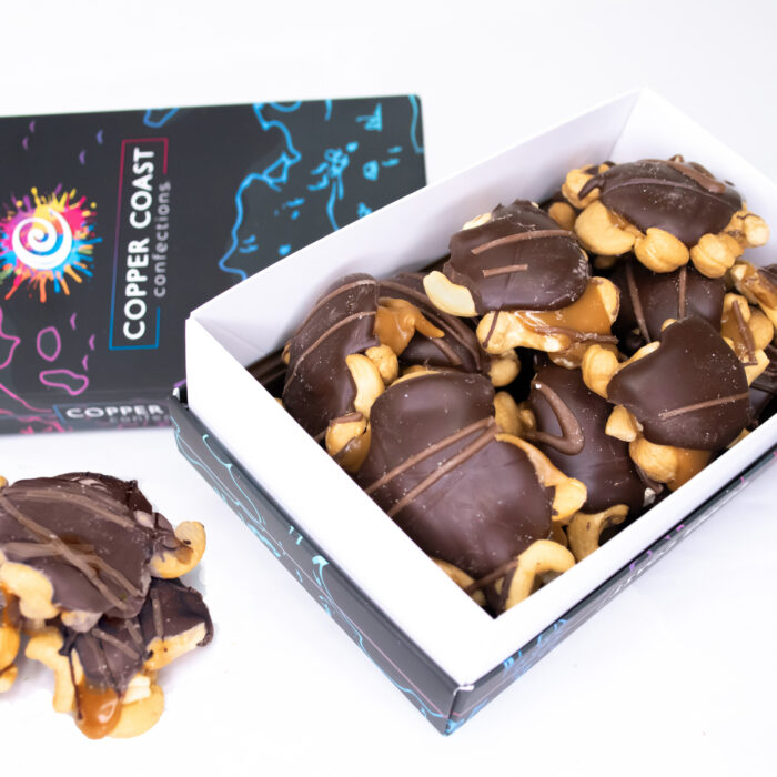 Belgian Chocolate Dark Cashew Turtles