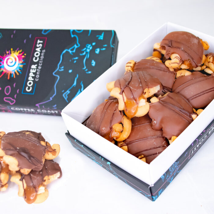 Belgian Chocolate Milk Cashew Turtles