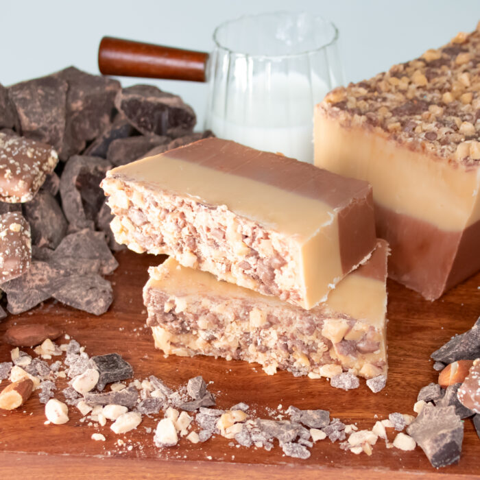 Heath Bar Crunch Fudge: If you love buttery English toffee dipped in chocolate, this one’s for you! Our Heath Bar Crunch Fudge features a layer of caramel fudge poured over a smooth Belgian chocolate base, then topped with crunchy Heath Bar pieces. With layers of flavor and an irresistible crunch in every bite you are bound to enjoy.