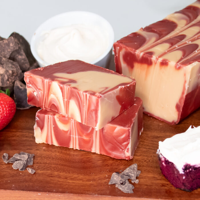 Indulge in the rich taste of our Red Velvet Fudge. Each flavorful bite is balanced with decadent chocolate and luscious swirls of sweet cream cheese icing throughout. It's a classic dessert transformed into a smooth, melt-in-your-mouth fudge that's sure to satisfy.
